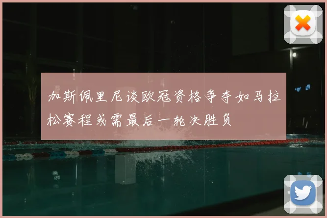 加斯佩里尼谈欧冠资格争夺如马拉松赛程或需最后一轮决胜负